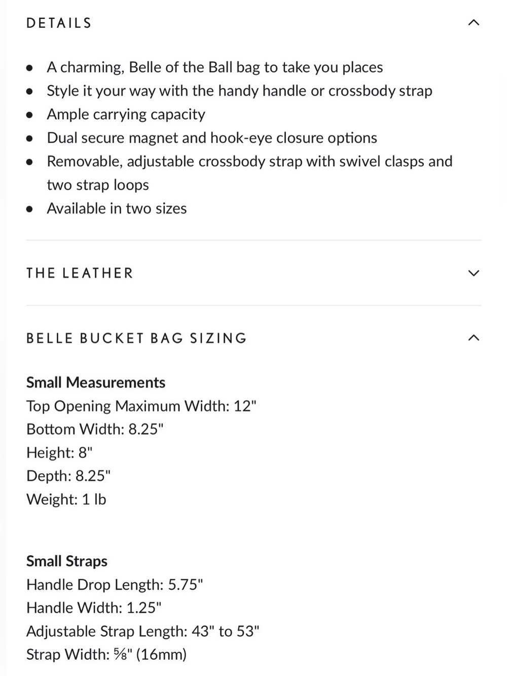 PLG - S Belle Bucket Bag - Picture 10 of 10